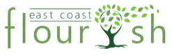 East Coast Flourish Logo East Coast Flourish Counselling and Consultation logo
